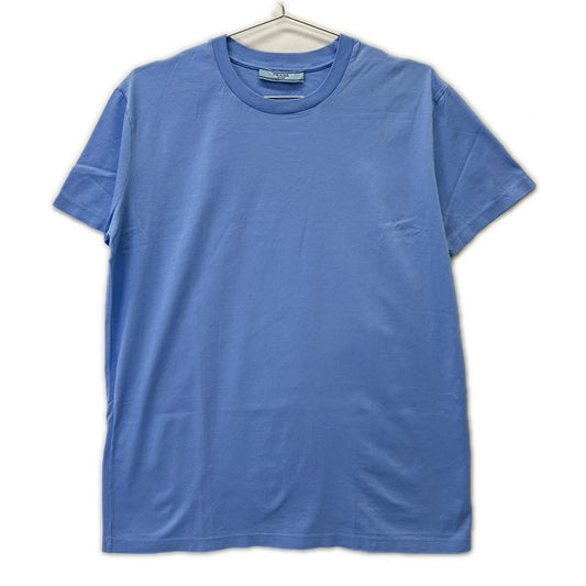 Prada Light Blue Cotton T-Shirt