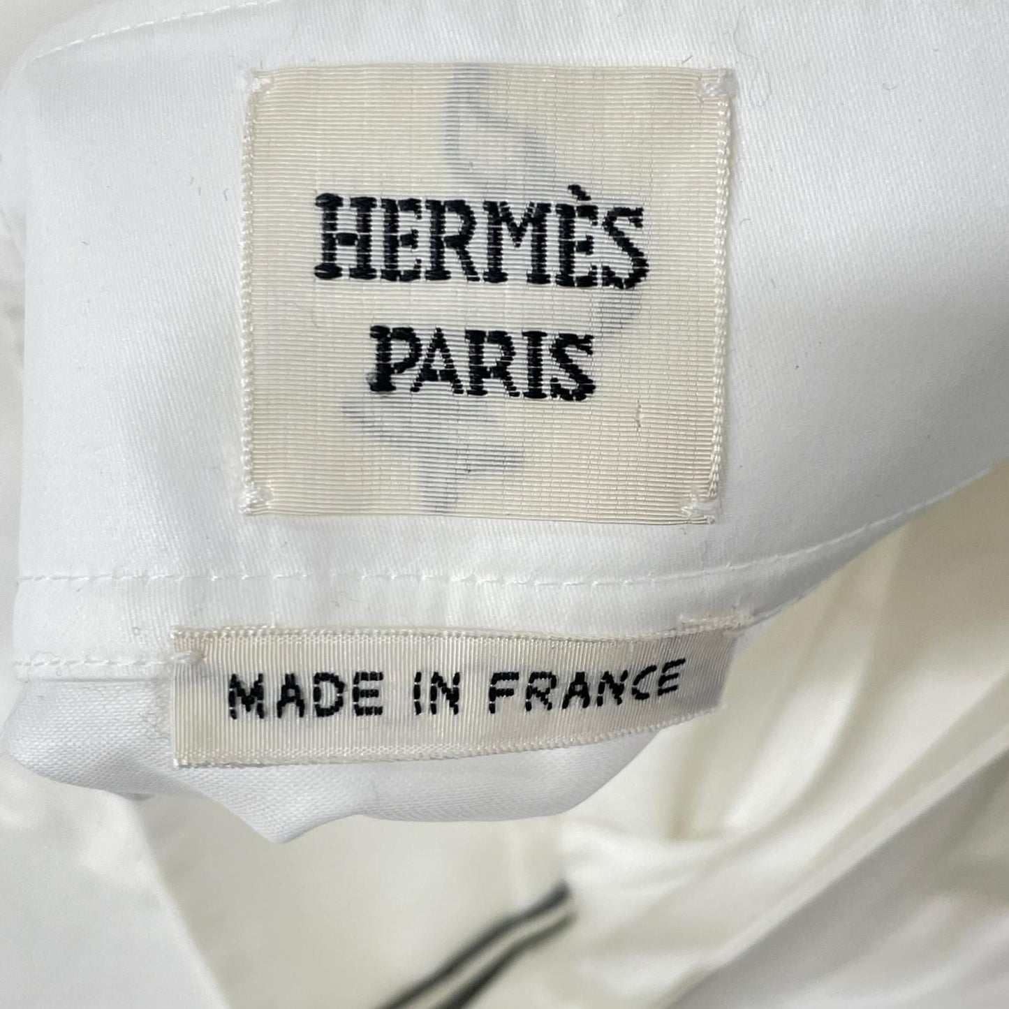 Hermes White Cotton Mermaid Skirt 34 — view 3