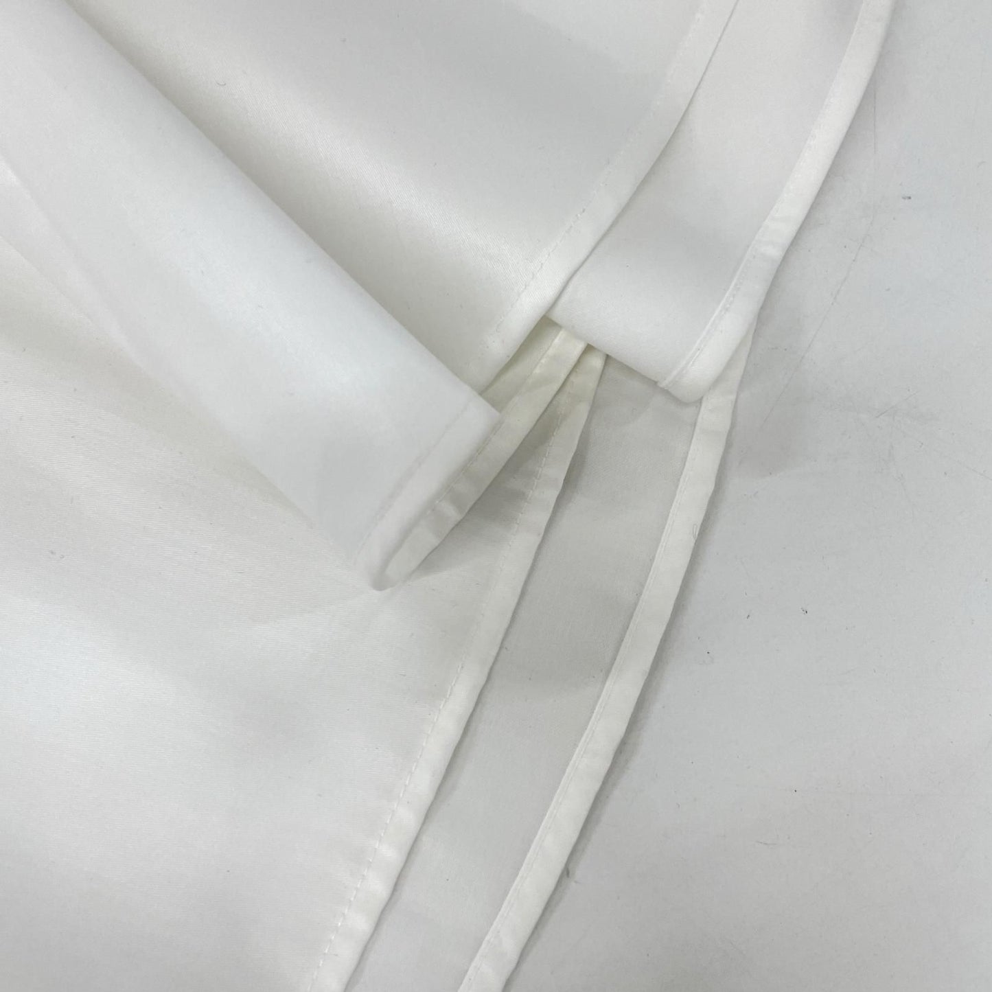 Hermes White Cotton Mermaid Skirt 34 — view 8