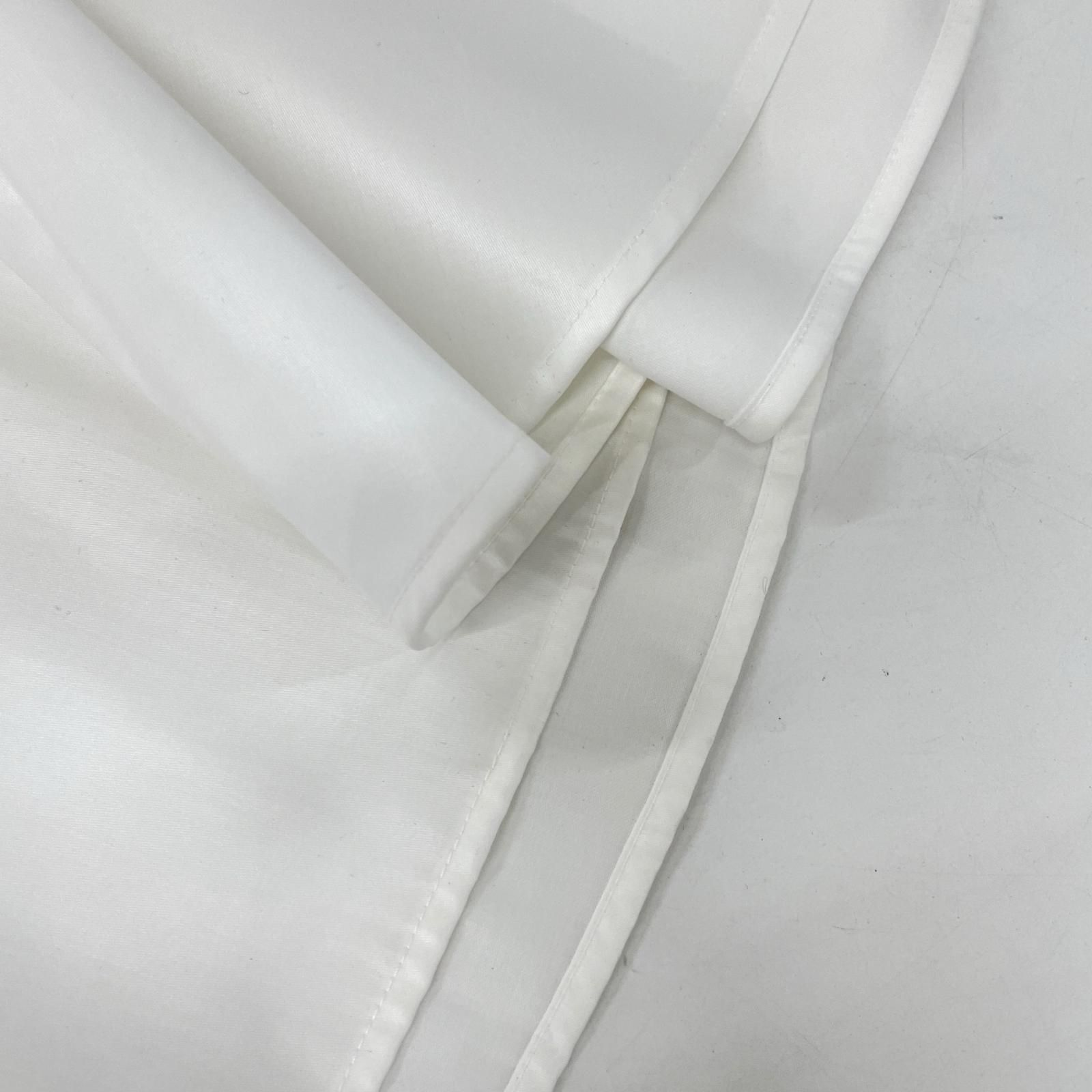 Hermes White Cotton Mermaid Skirt 34 — view 8