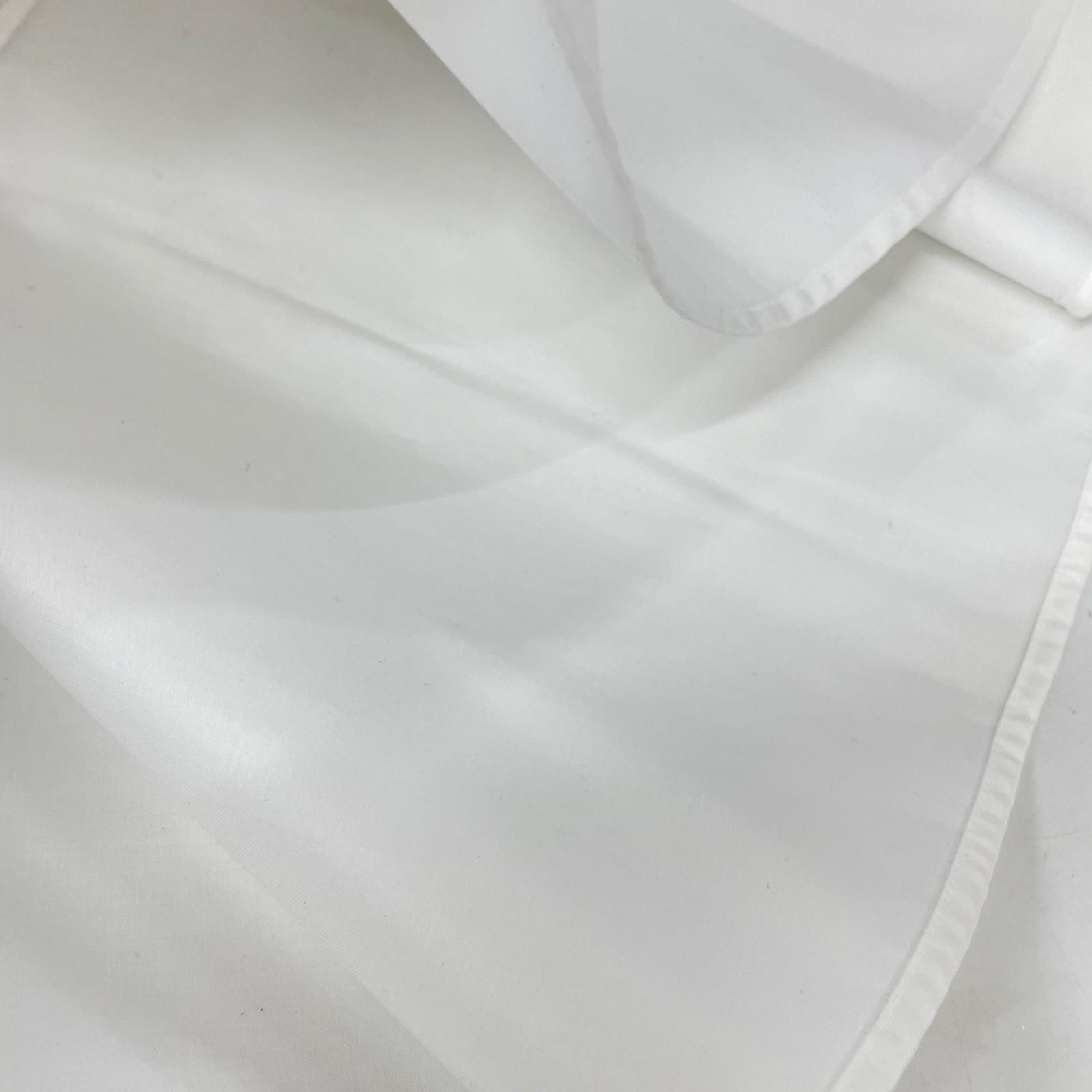Hermes White Cotton Mermaid Skirt 34 — view 9