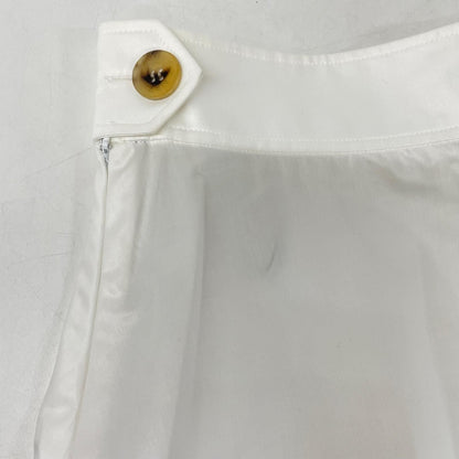 Hermes White Cotton Mermaid Skirt 34 — view 6