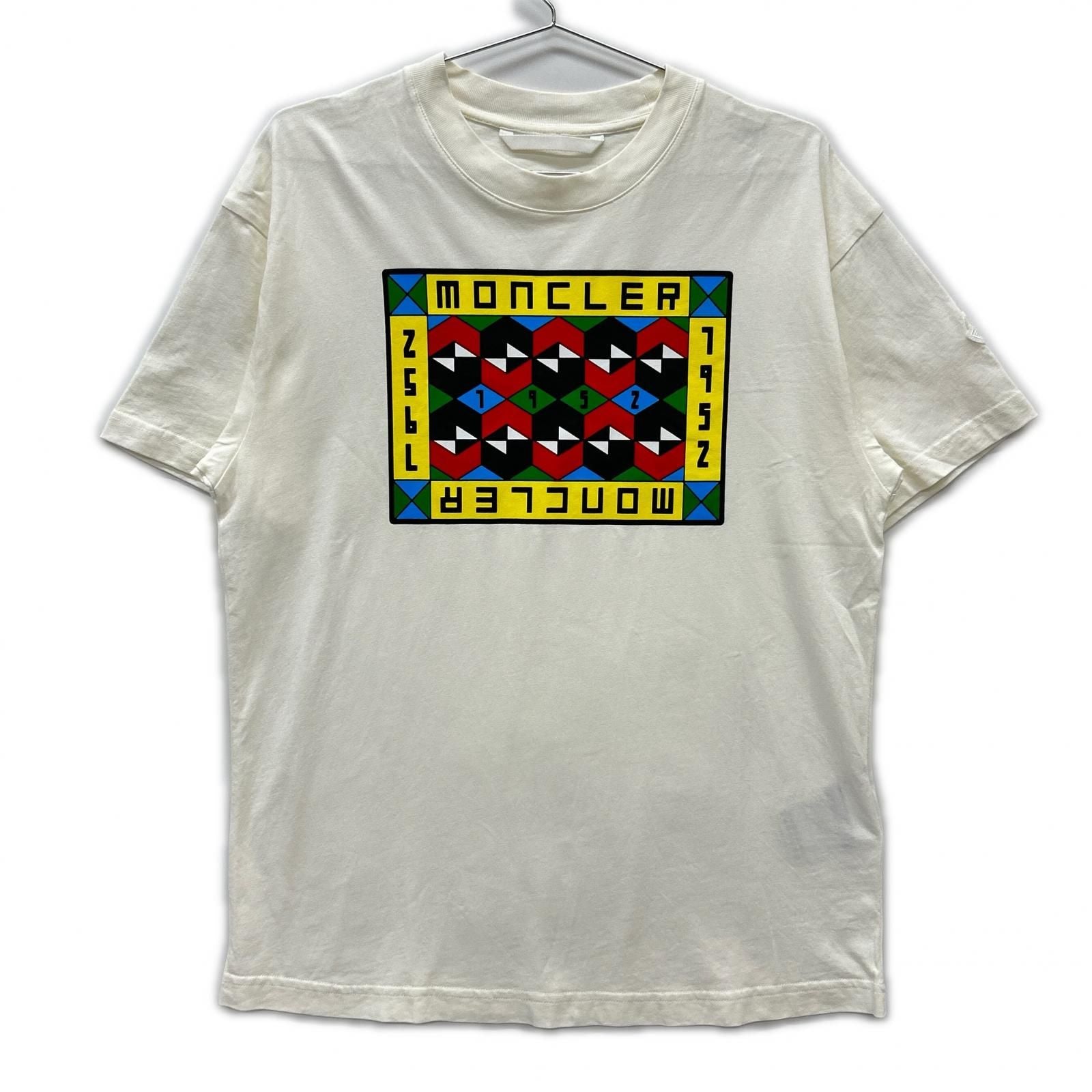 Moncler Genius Multicolor Logo T-Shirt XS