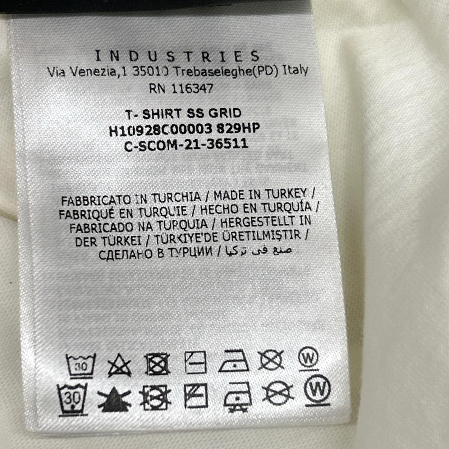 Moncler Genius Multicolor Logo T-Shirt XS — view 4