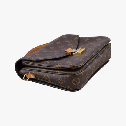 Louis Vuitton Pochette Metis MM Monogram Brown Canvas Handbag — view 5