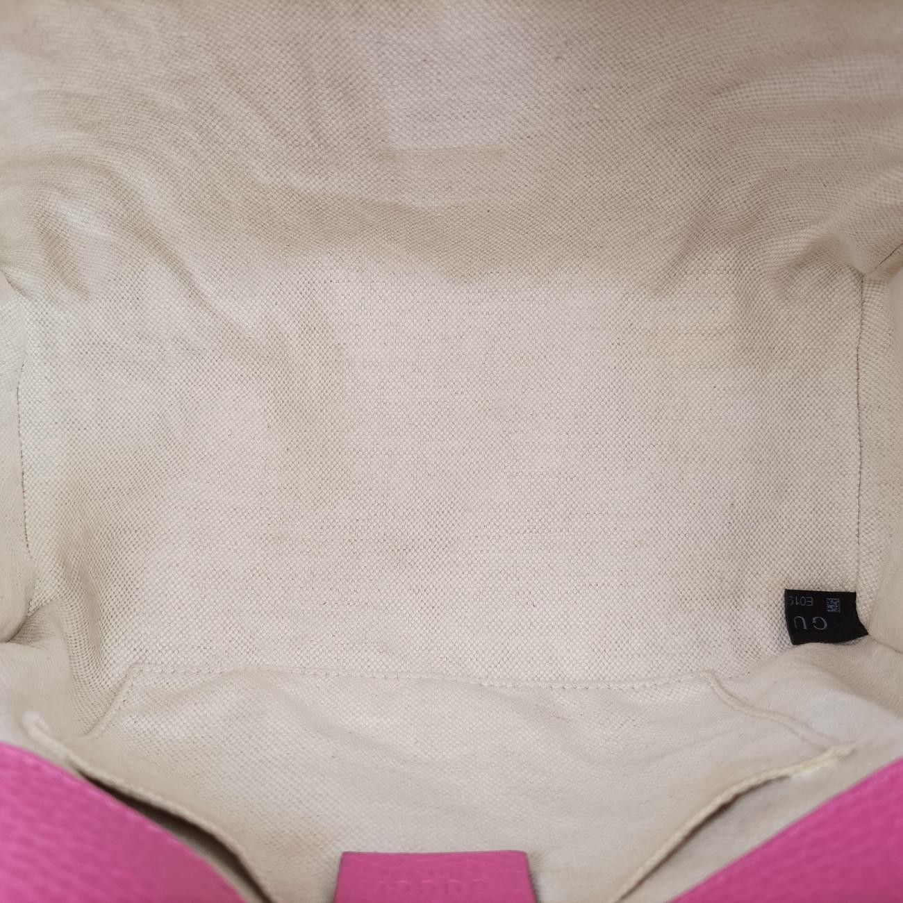 Gucci GG Marmont Pink Leather Messenger — view 9