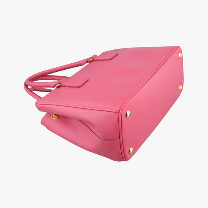 Prada Galleria Rose Red Saffiano Leather Messenger — view 7