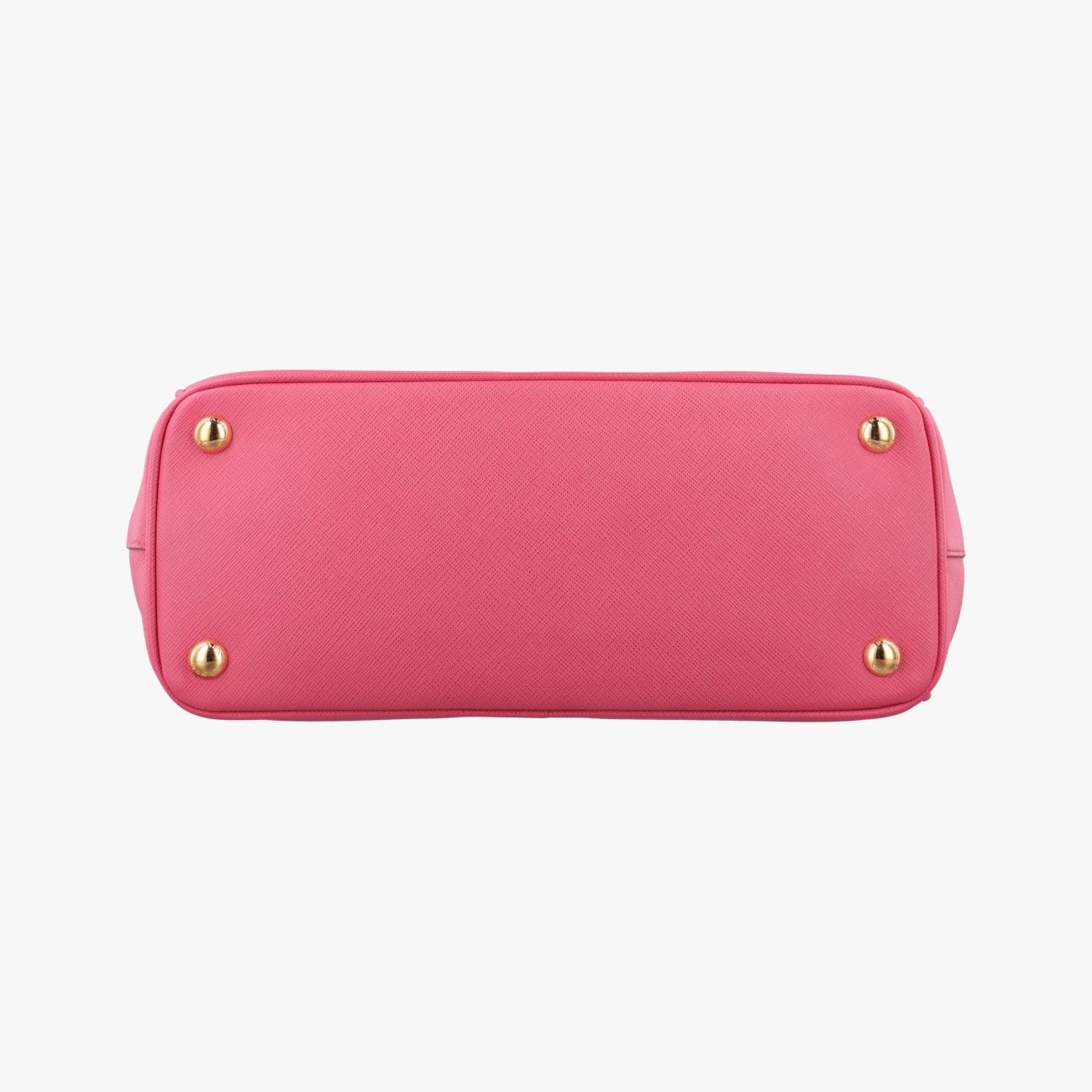 Prada Galleria Rose Red Saffiano Leather Messenger — view 3