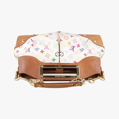 Louis Vuitton Judy MM Blanc Monogram Multicolor Messenger — view 8