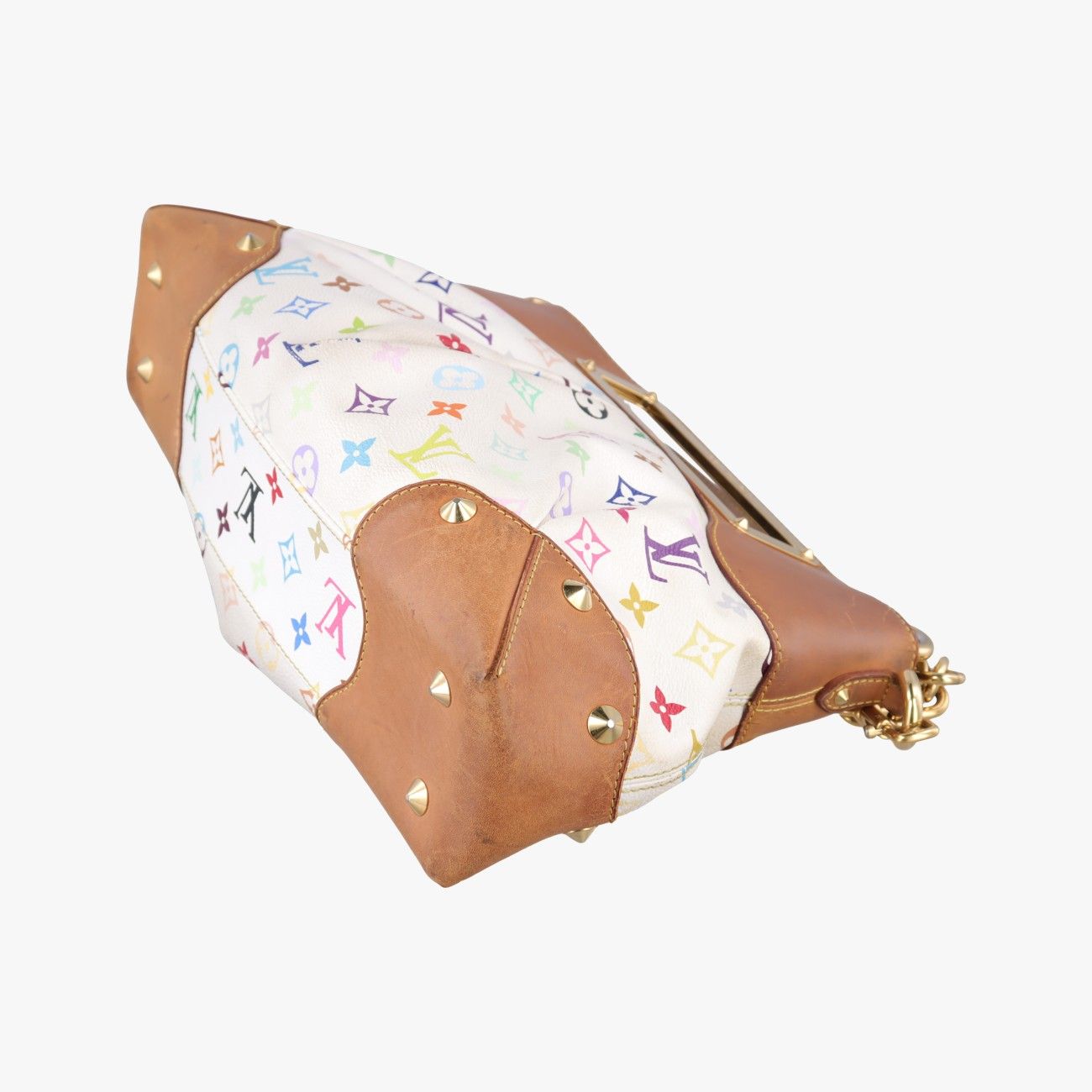 Louis Vuitton Judy MM Blanc Monogram Multicolor Messenger — view 6