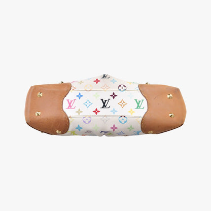 Louis Vuitton Judy MM Blanc Monogram Multicolor Messenger — view 3