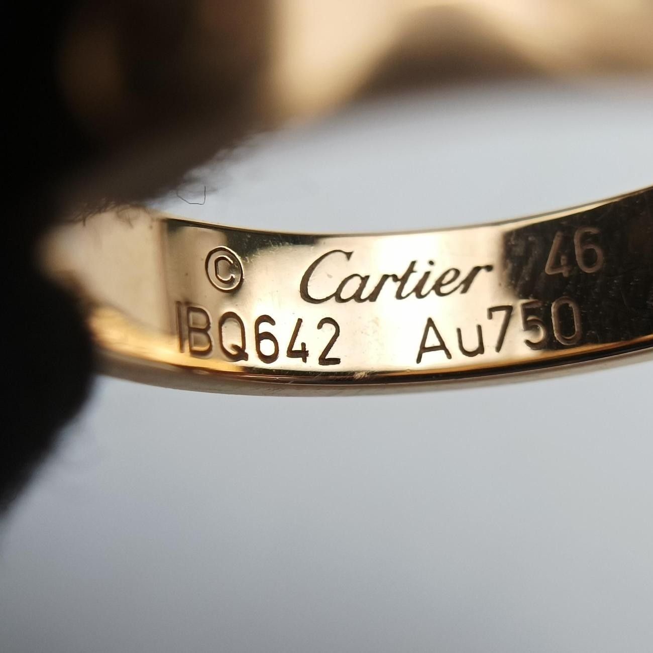 Cartier Mini Love Rose Gold Ring — view 7
