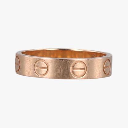 Cartier Mini Love Rose Gold Ring — view 3