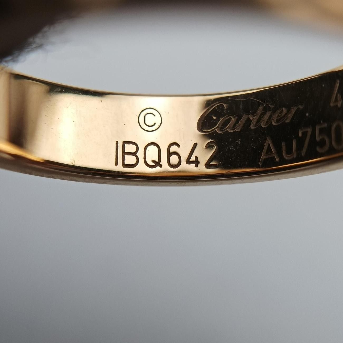 Cartier Mini Love Rose Gold Ring — view 8