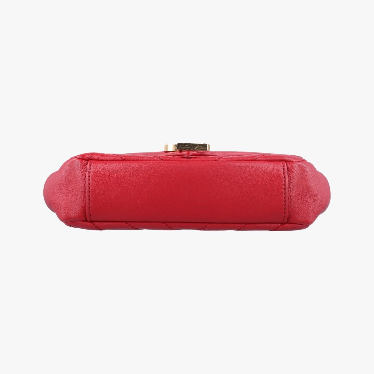 Saint Laurent Baby Chai Red Leather Messenger — view 3
