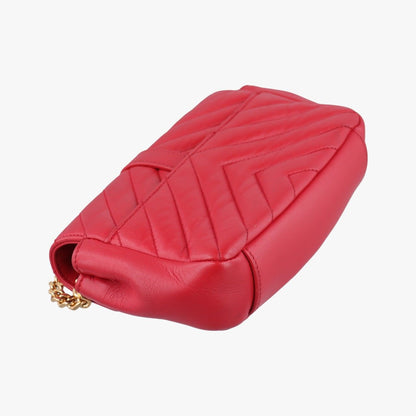 Saint Laurent Baby Chai Red Leather Messenger — view 7