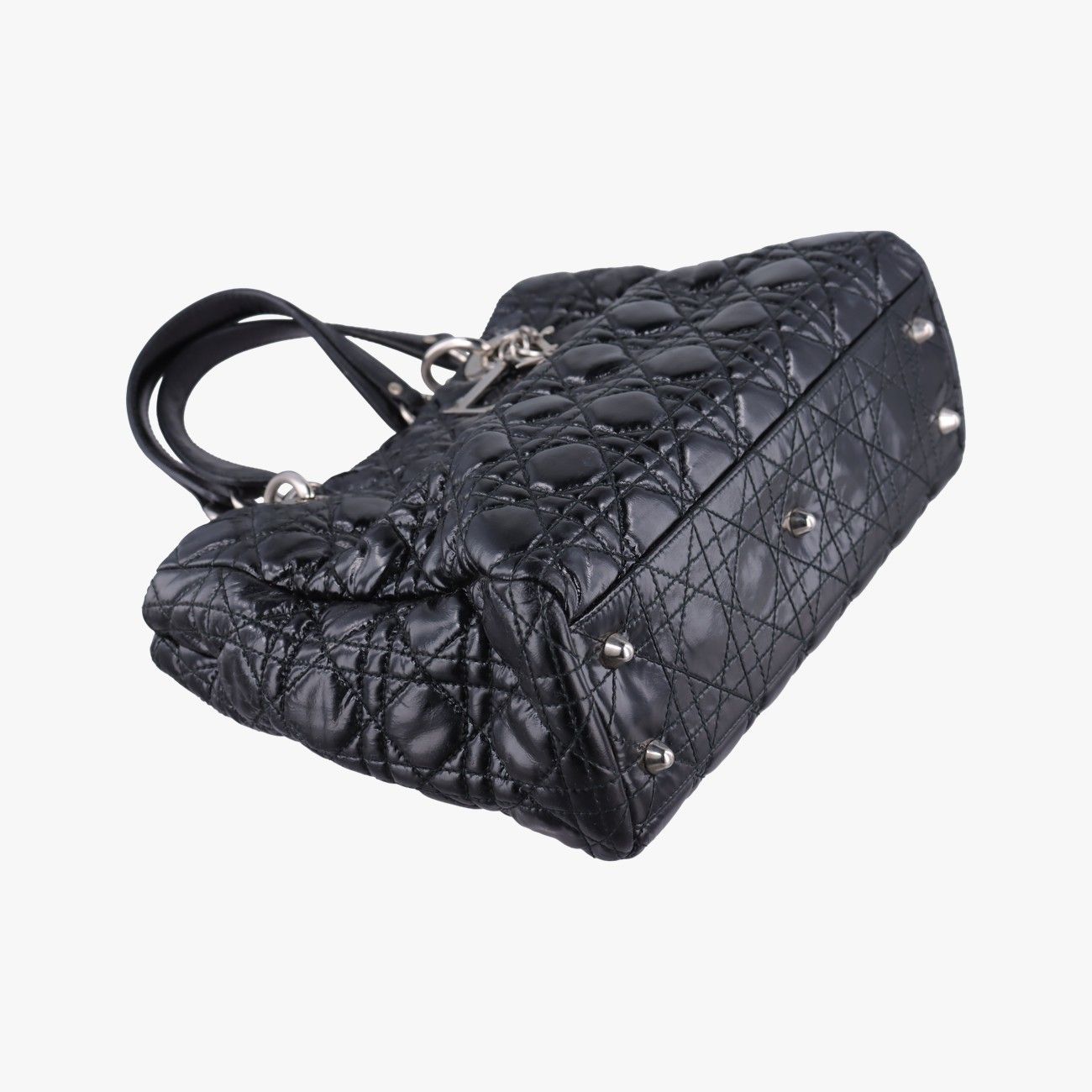 Dior Soft Black Patent Messenger — view 5