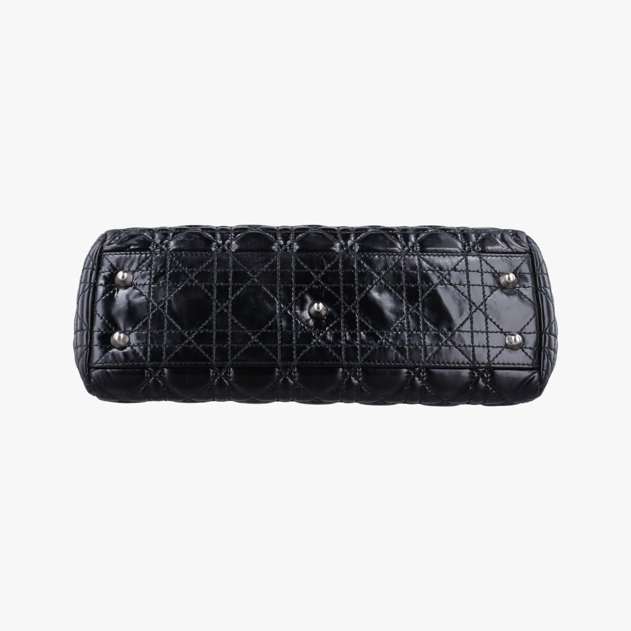 Dior Soft Black Patent Messenger — view 3