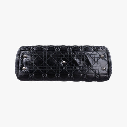 Dior Soft Black Patent Messenger — view 3