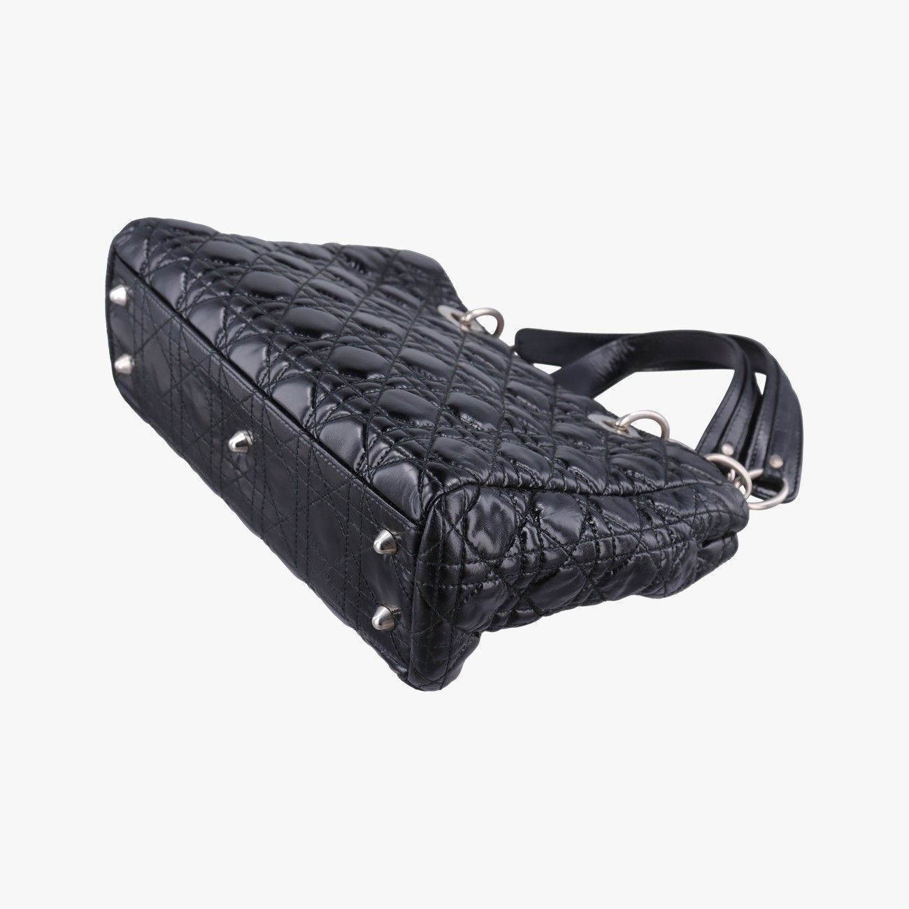 Dior Soft Black Patent Messenger — view 6