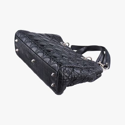 Dior Soft Black Patent Messenger — view 6
