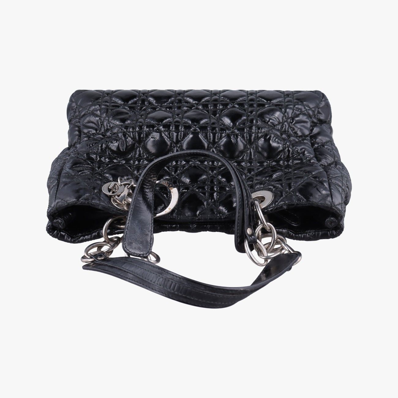 Dior Soft Black Patent Messenger — view 8
