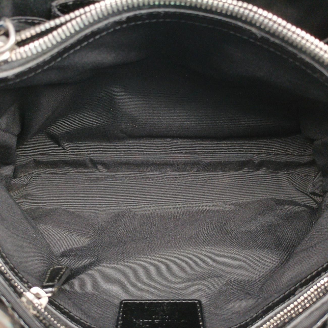 Dior Soft Black Patent Messenger — view 9