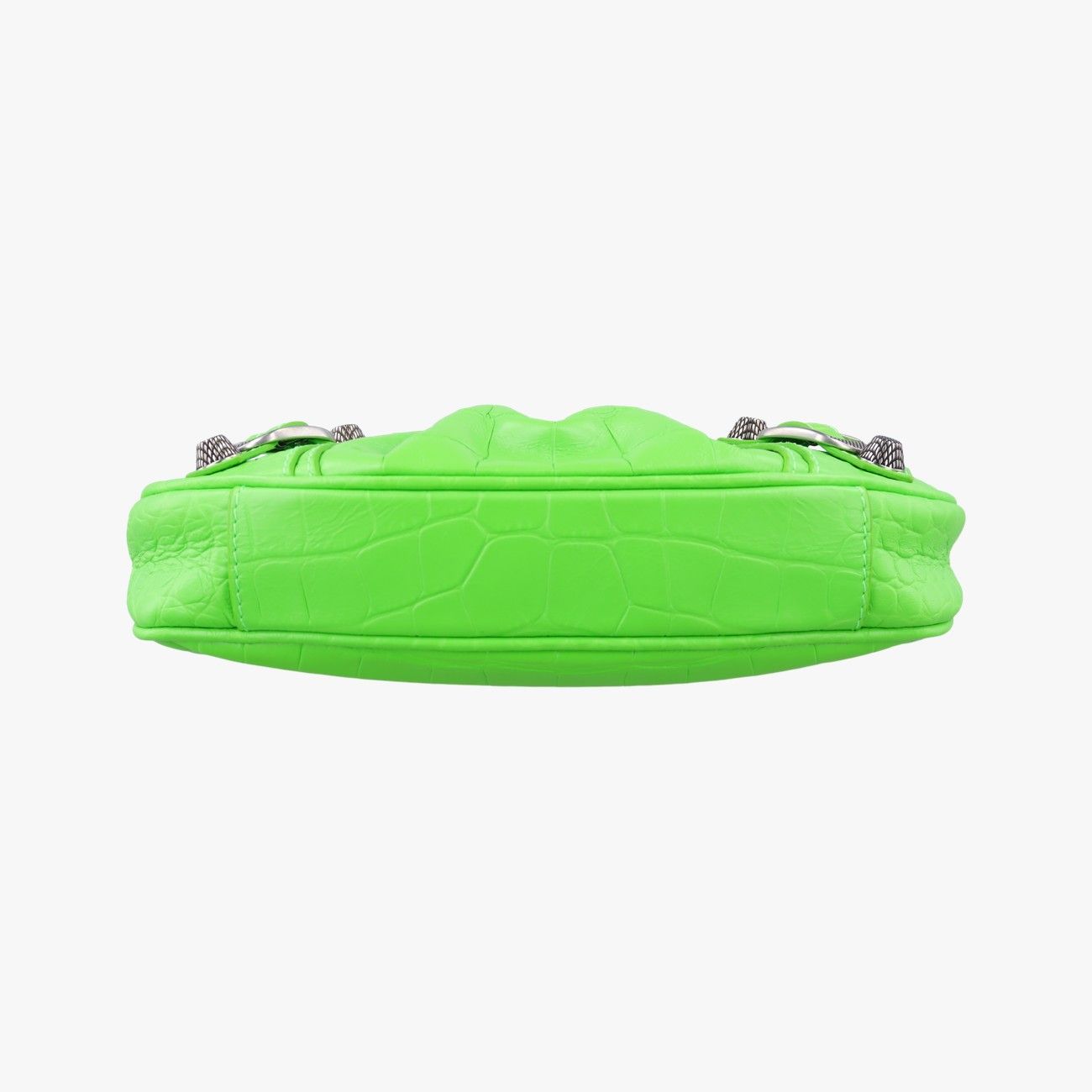 Balenciaga le Cagole Green Lambskin .3817.0 Messenger — view 3