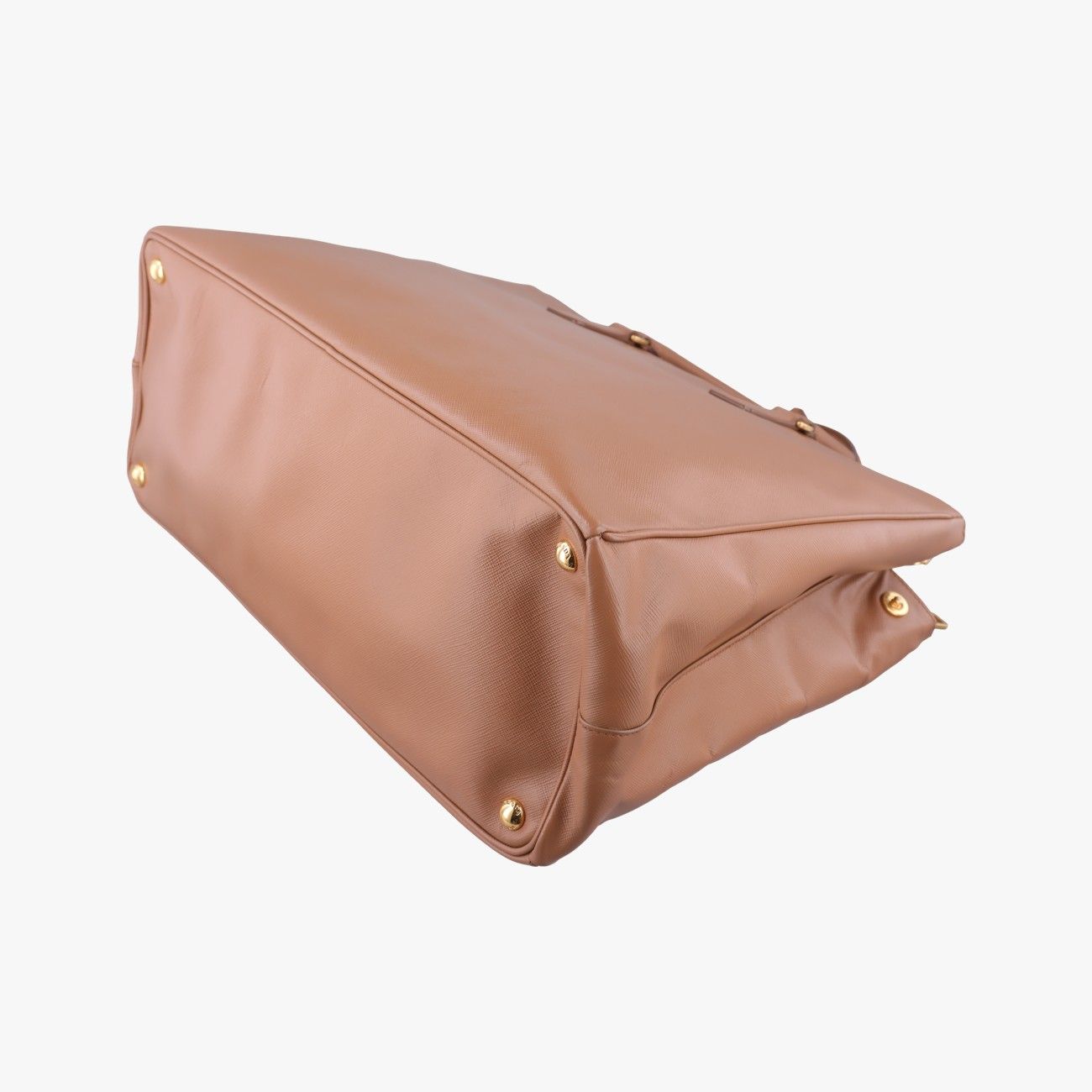 Prada Galleria Camel Saffiano Leather 7 11 Handbag — view 6
