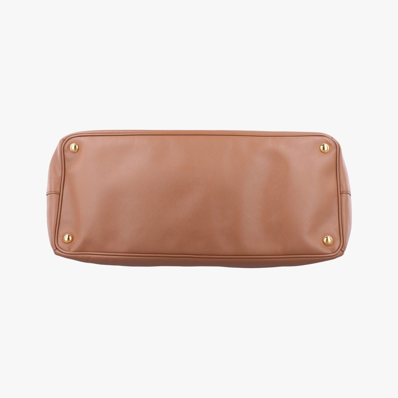 Prada Galleria Camel Saffiano Leather 7 11 Handbag — view 3