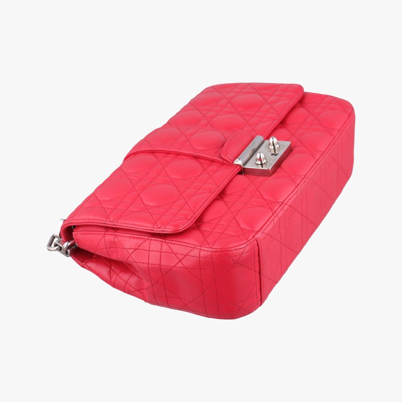 Dior Miss Cannage New Rock Red Lambskin Messenger — view 5