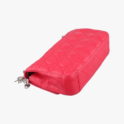 Dior Miss Cannage New Rock Red Lambskin Messenger — view 7