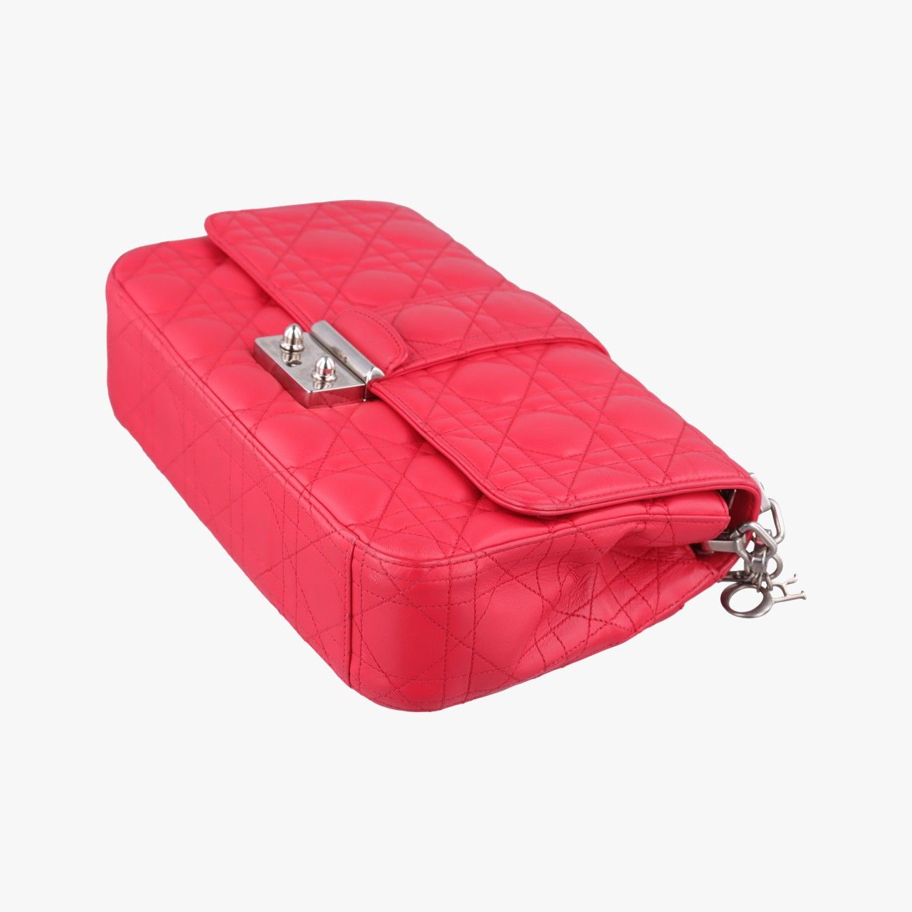 Dior Miss Cannage New Rock Red Lambskin Messenger — view 4