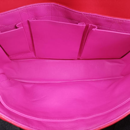 Dior Miss Cannage New Rock Red Lambskin Messenger — view 9