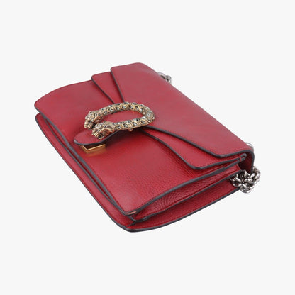 Gucci Dionysus Red Leather Messenger — view 4