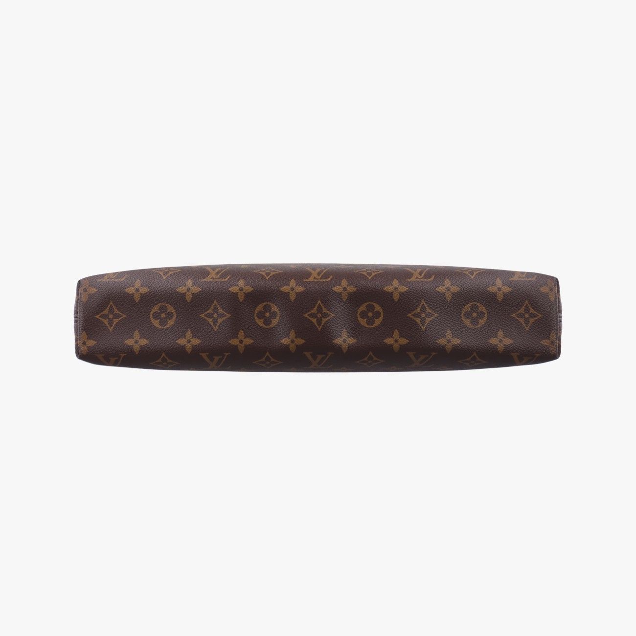 Louis Vuitton Porte Documents Monogram Brown Black — view 3