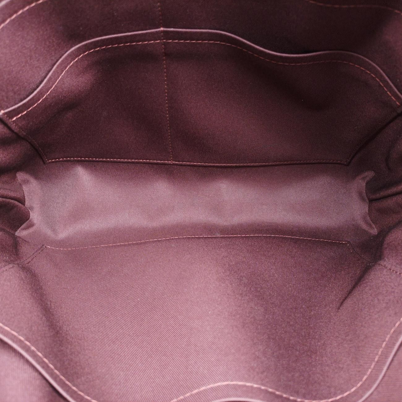 Louis Vuitton Porte Documents Monogram Brown Black — view 9