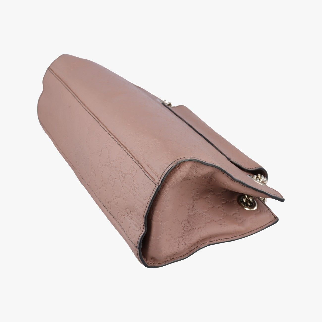 Gucci Emily Pink Leather Messenger — view 6