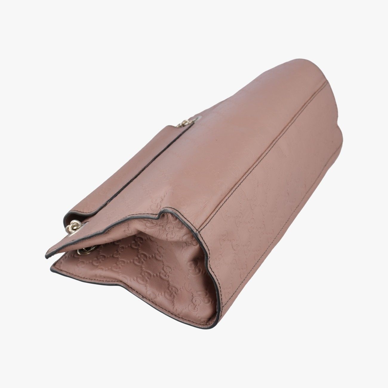 Gucci Emily Pink Leather Messenger — view 7