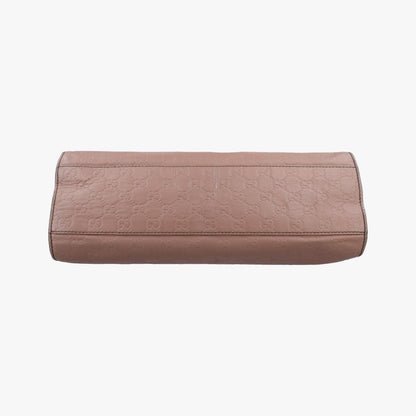 Gucci Emily Pink Leather Messenger — view 3