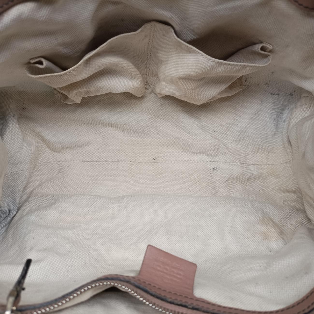 Gucci Emily Pink Leather Messenger — view 9