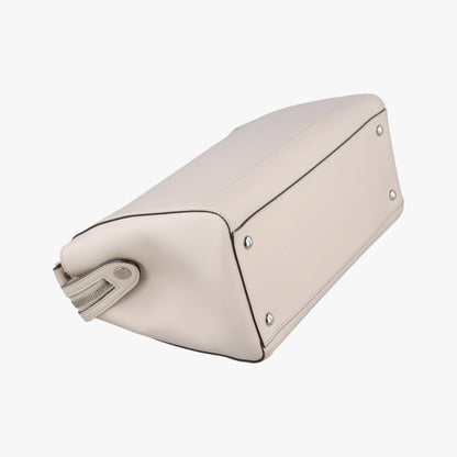 Fendi Com Beige Leather Messenger — view 5