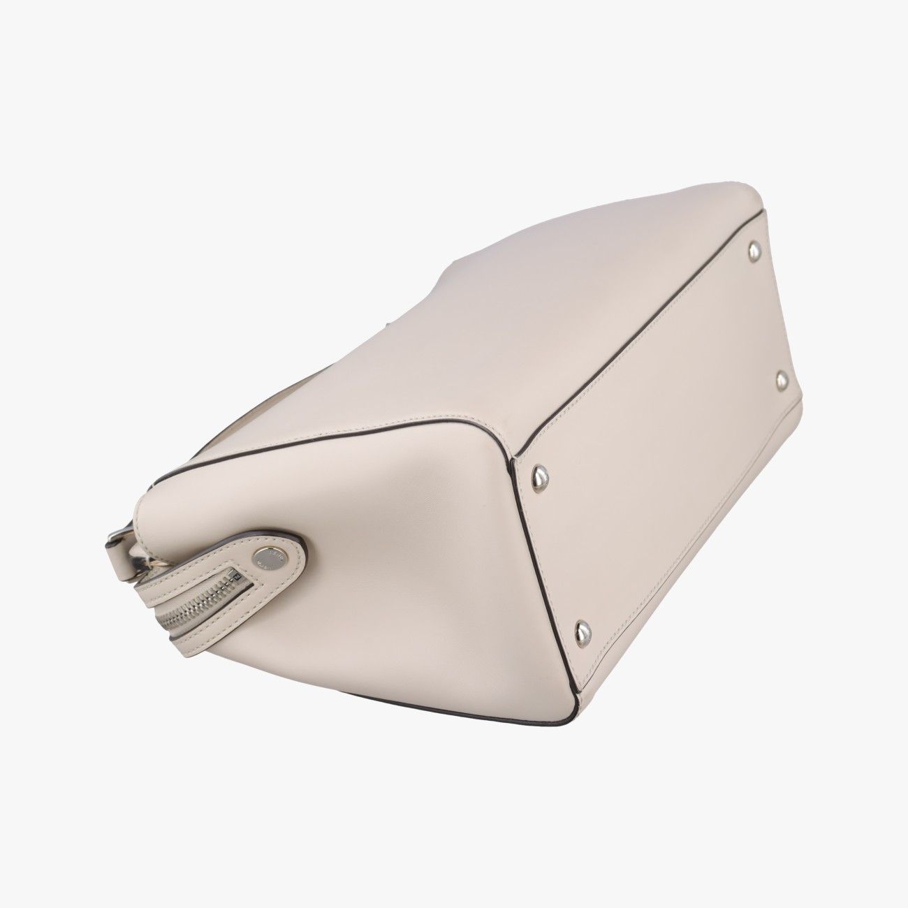 Fendi Com Beige Leather Messenger — view 7