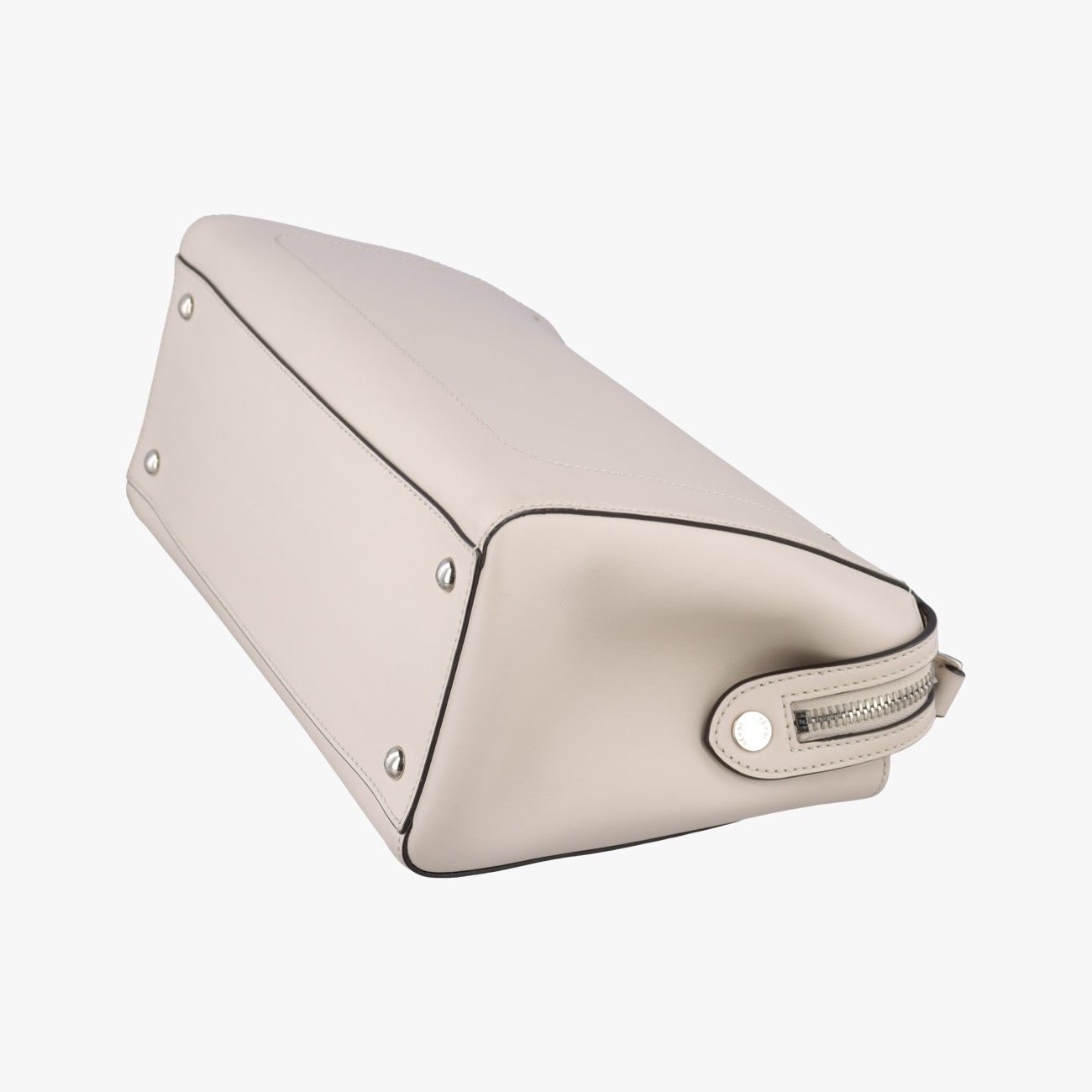 Fendi Com Beige Leather Messenger — view 4