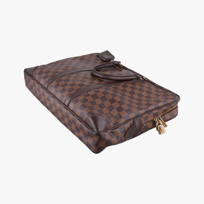 Louis Vuitton Porte Documents Voyage Evene Damier Canvas — view 4