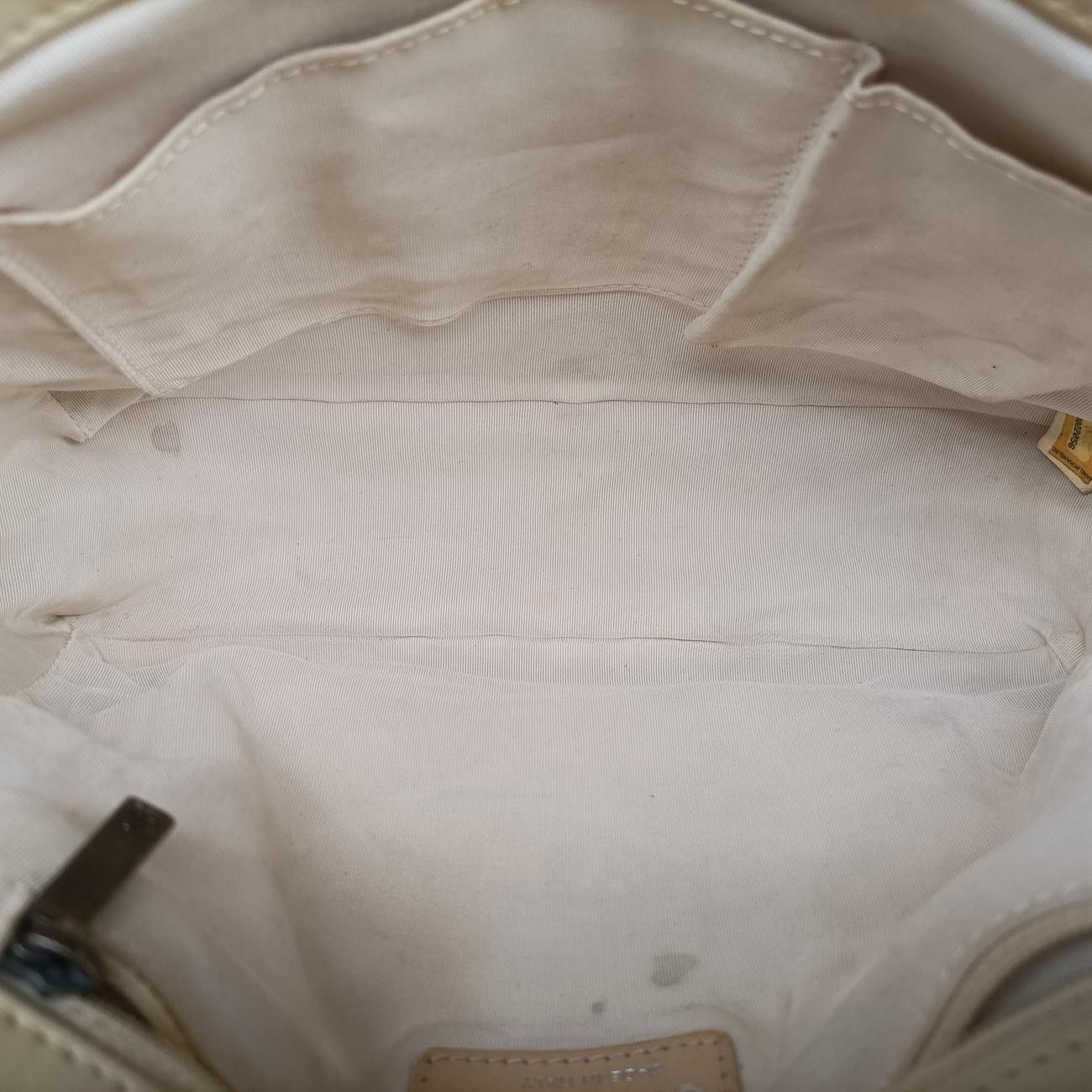 Chanel Black Beige Lambskin Messenger — view 9