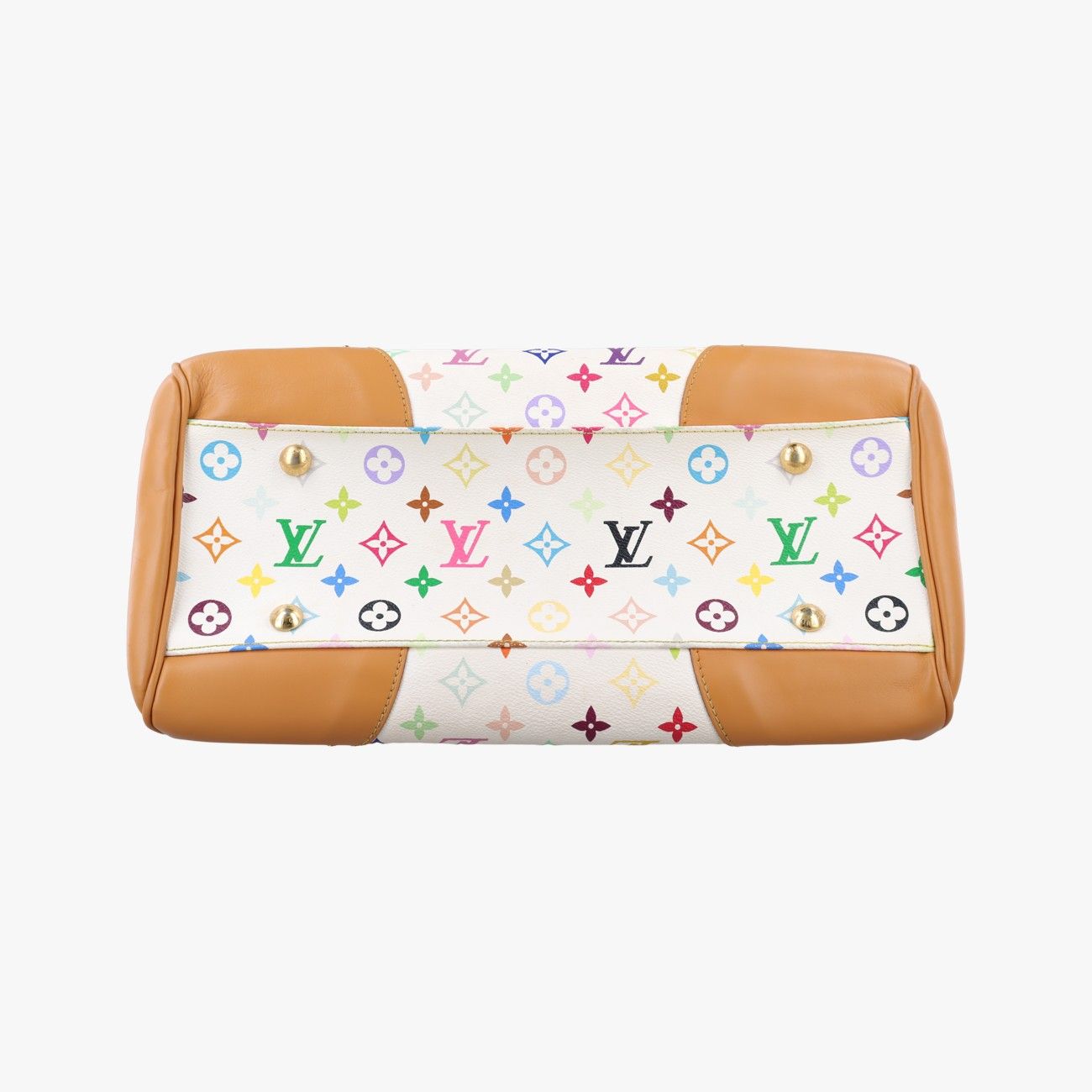 Louis Vuitton Beverly GM Blanc Monogram Multicolor Messenger — view 3