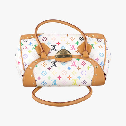 Louis Vuitton Beverly GM Blanc Monogram Multicolor Messenger — view 8