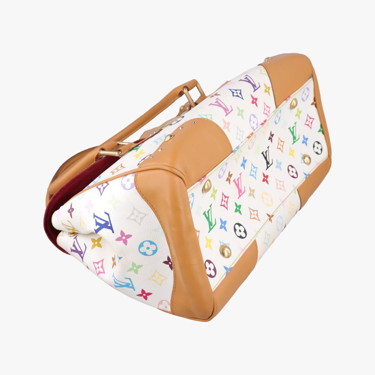 Louis Vuitton Beverly GM Blanc Monogram Multicolor Messenger — view 5