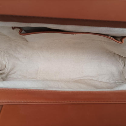 Gucci Bamboo Convertible Satchel Brown Leather — view 9
